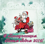 С наступающим Новым 2016 годом!