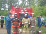 Соревнования пожарной части