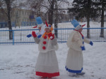 «Парад снеговиков»